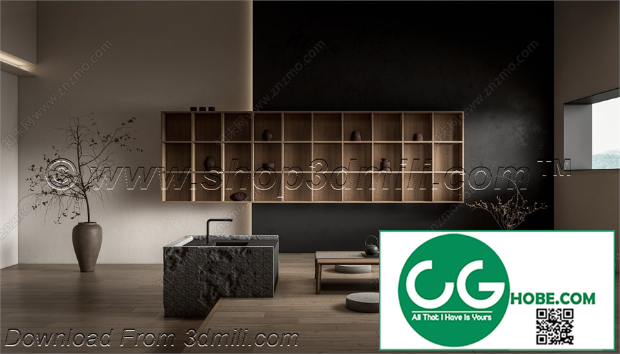 Tea Room 10 3D Model